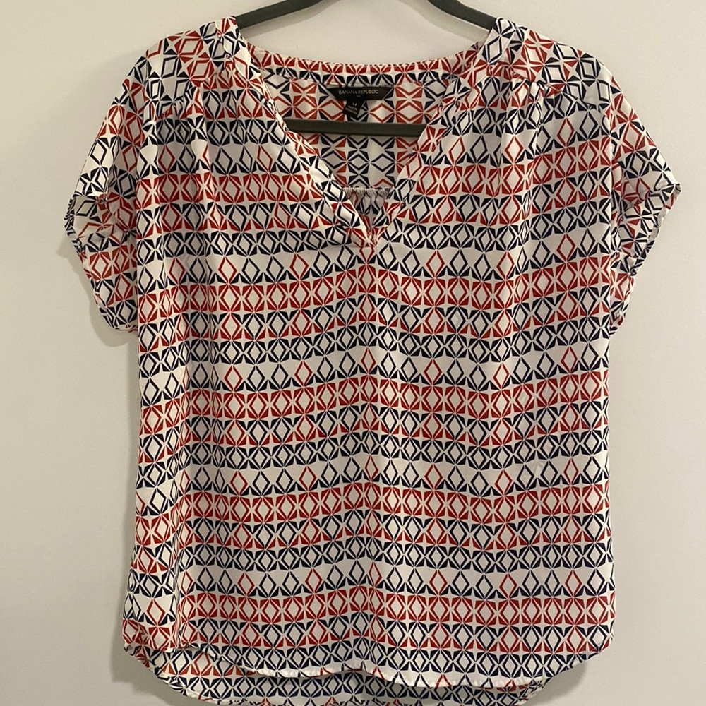 Multicolor blouse from Banana Republic